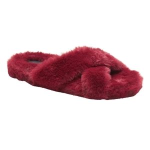 Gorgeous Whether Faux Fur slides